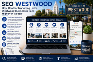 SEO Westwood helping businesses improve Google rankings with content marketing.